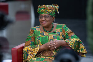 Dr, Ngozi Okonjo-Iweala. the Director General of World Trade Organisation