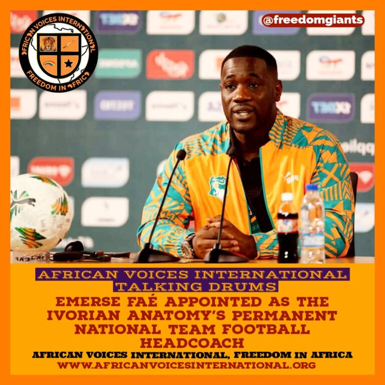 EMERSE FAE APPOINTED AS THE IVORIAN ANATOMY’S PERMANENT NATIONAL TEAM FOOTBALL HEADCOACH