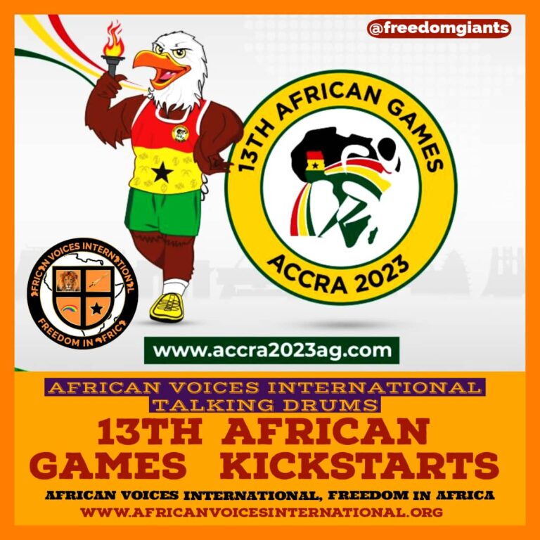 13TH AFRICAN GAMES KICKSTARTS