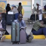 KENYAN ANATOMY PROTESTS AT THE AIRPORT, LEAVES PASSENGERS STRANDED