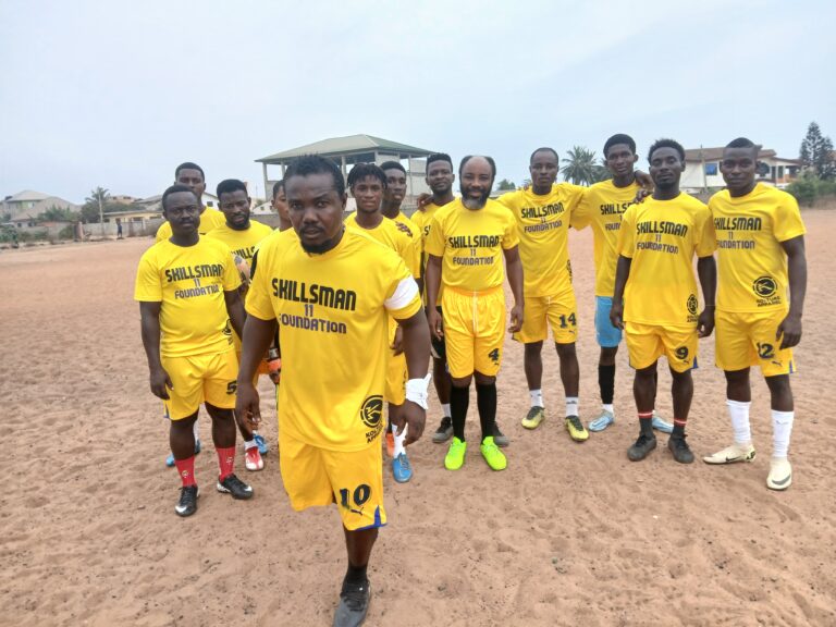 SKILLSMAN FC DRAWS WITH GHANA SUPPORTERS UNION IN A FRIENDLY