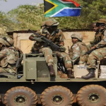 SOUTH AFRICAN DEFENSE FORCES REPATRIATE THEIR SOLDIERS FROM DR CONGO