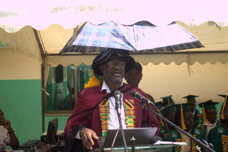 PROF. ALHASSAN SULEMANA ANAMZOYA DELIVERS A LECTURE AT ADDITROM SCHOOL, ADABRAKA, ACCRA – GHANA
