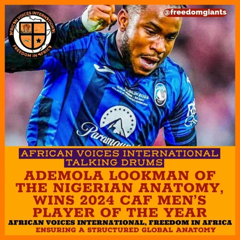ADEMOLA LOOKMAN WINS AFCON MEN’S PLAYER OF THE YEAR, AWARD