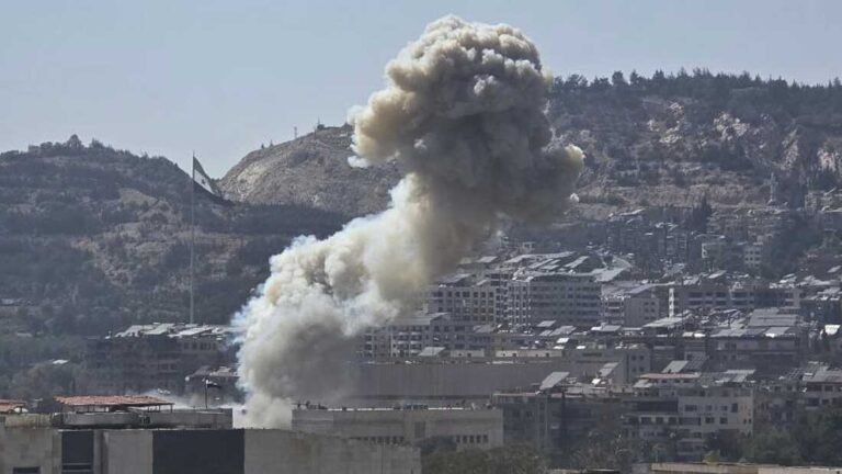 ISRAEL STRIKES DAMASCUS, SYRIA