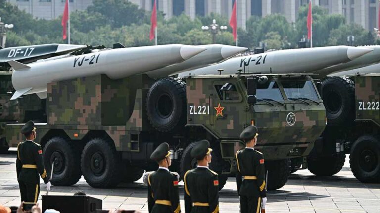 CHINA HOSTS MILITARY PARADE
