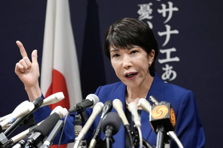 SANAE TAKAICHI, NEW PRIME MINISTER FOR JAPAN