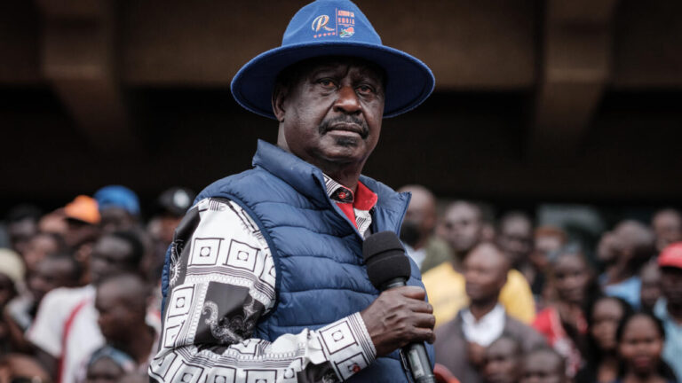RAILA ODINGA PASSES ON, IN INDIA