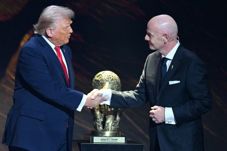 Pres. Donald Trump Receives Inaugural FIFA Peace Prize