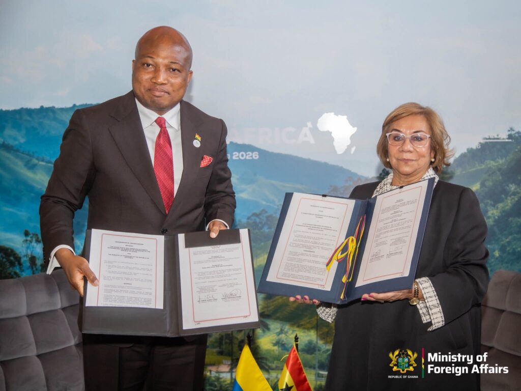 Ghana and Colombia Connect Ports